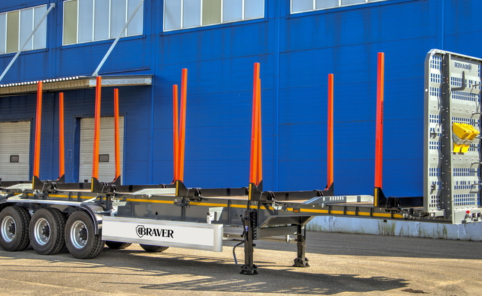 Полуприцеп-сортиментовоз BC-330B